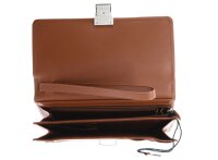 Golden Head Polo Handgelenktasche Cognac